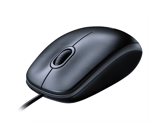 Мышь Logitech Mouse M100 Black USB купить