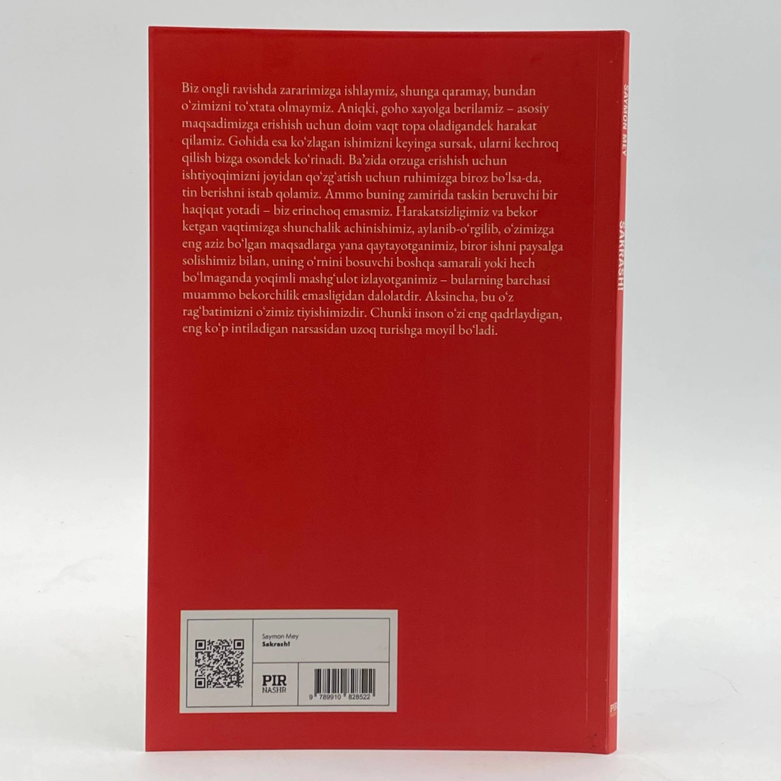 Saymon Mey: Sakrash. Sustkashlikni yengishning yangicha falsafasi narxi