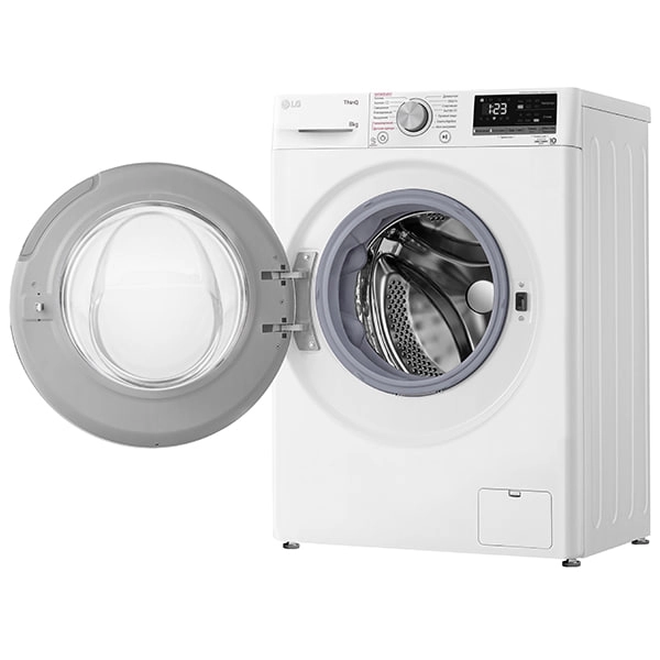 Стиральная машина LG F2V5PS0W 8 Кг AI DD Steam yetkazib berish