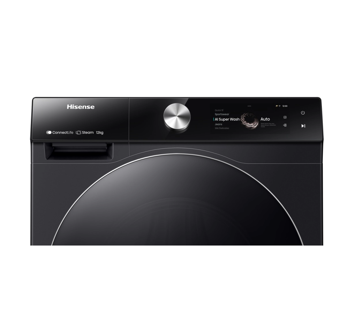 Hisense WF7S1247BB 12 Kg kir yuvish mashinasi yetkazib berish