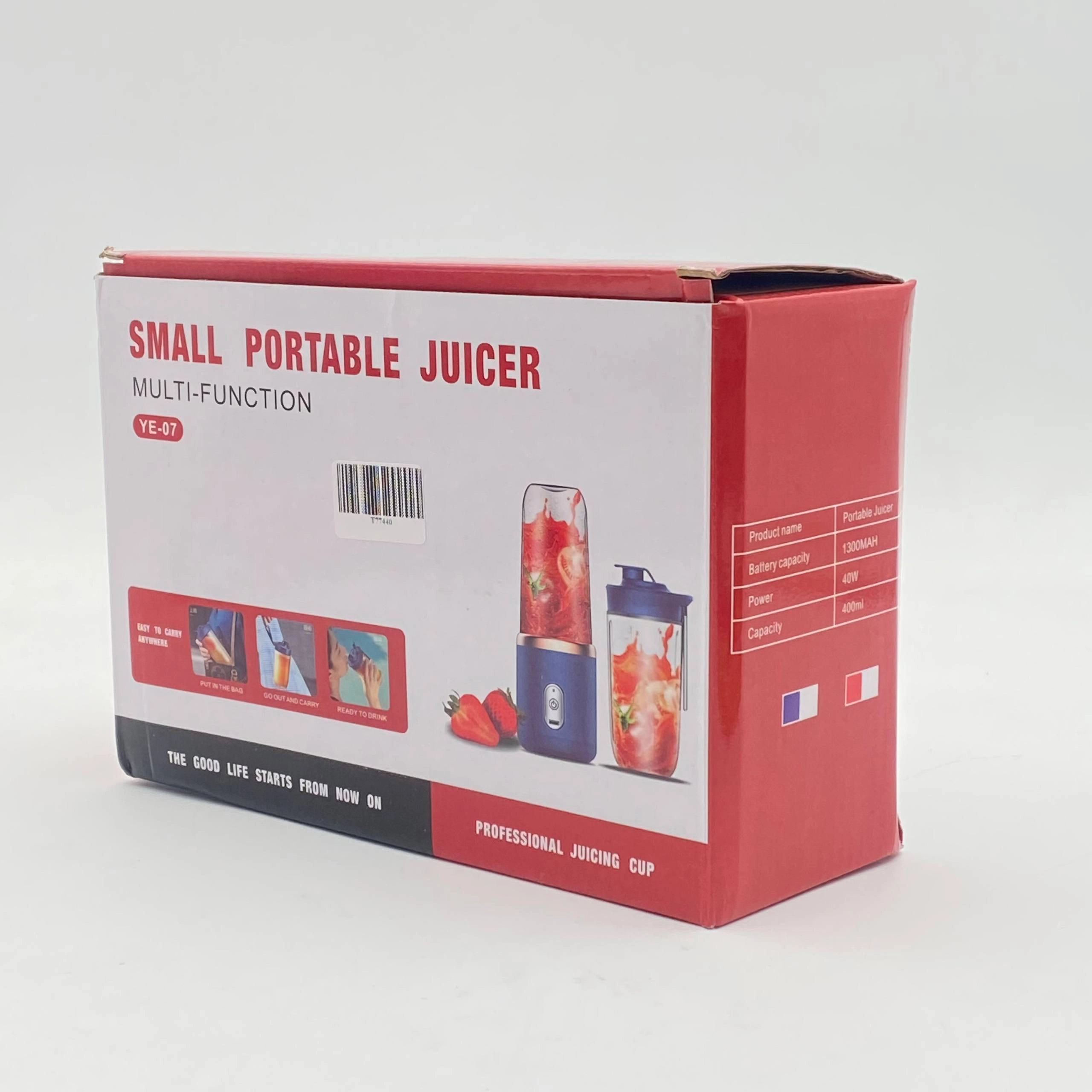 2 Stakanli Kichik Portativ Sokchi YE-07 mini blender, sheyker O'zbekistonda