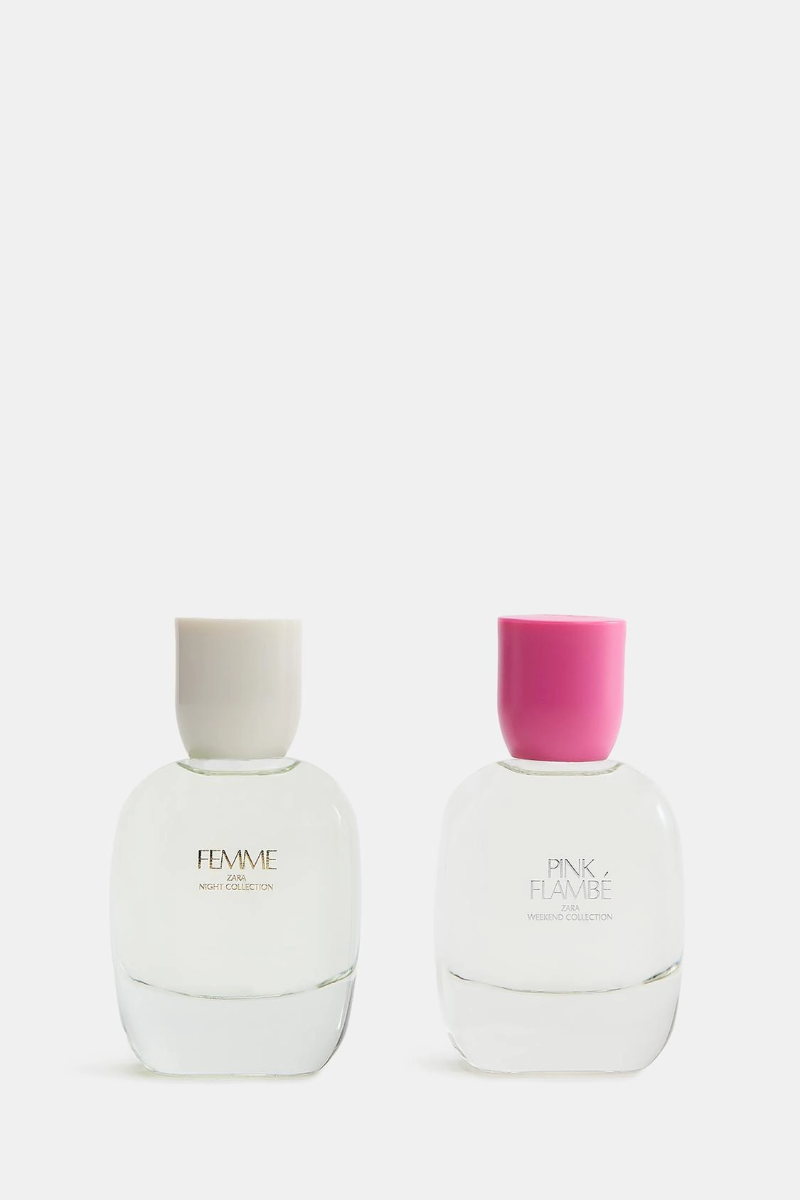 ZARA Femme & Pink flambe 2X30ml— ayollar uchun atir sotib olish