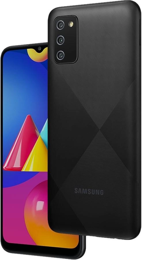 Samsung Galaxy M02s 3/32GB Black smartfoni O'zbekistonda