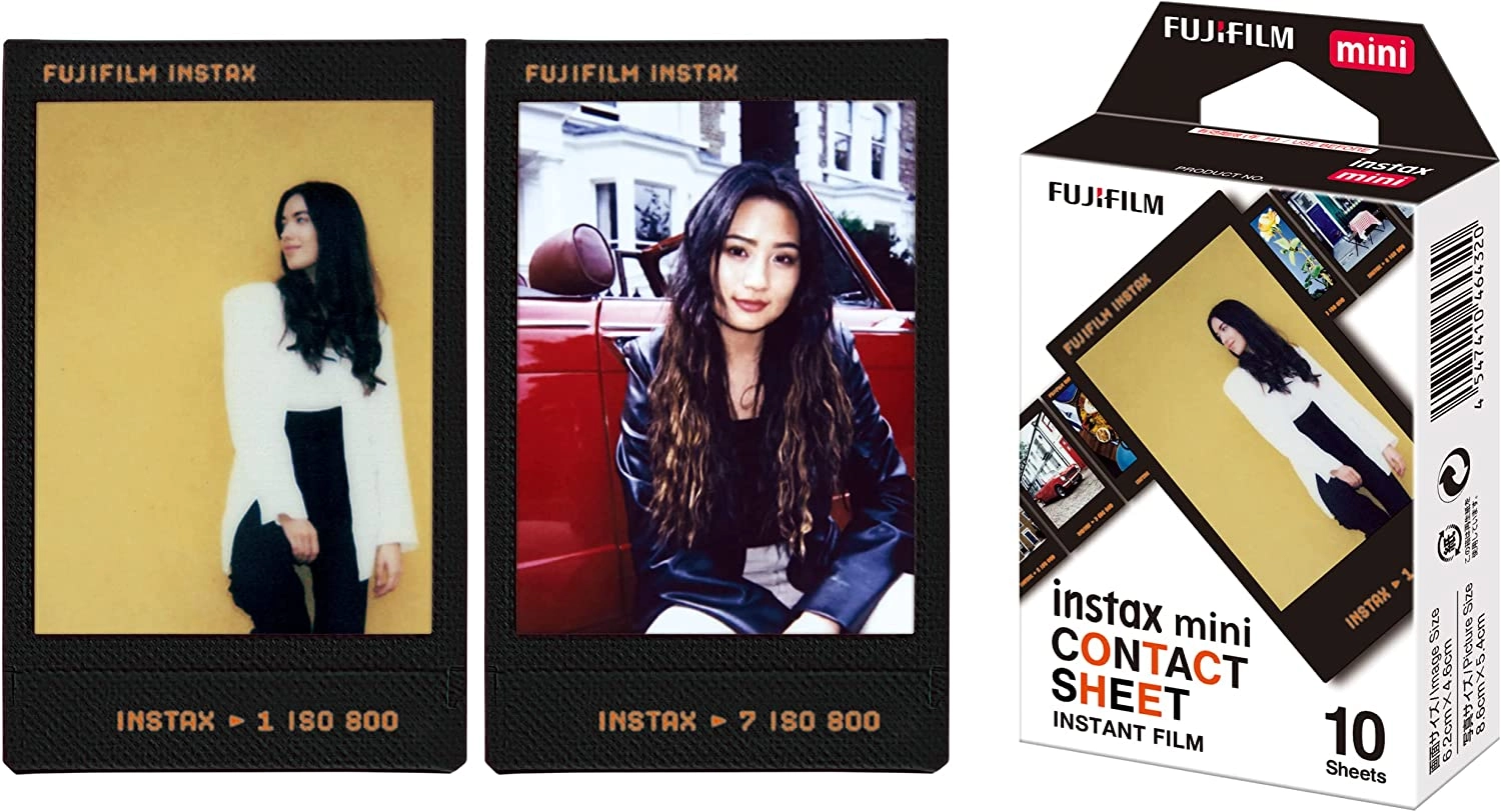 INSTAX MINI Contact Sheet (10 dona) kartriji (plyonkasi) O'zbekistonda