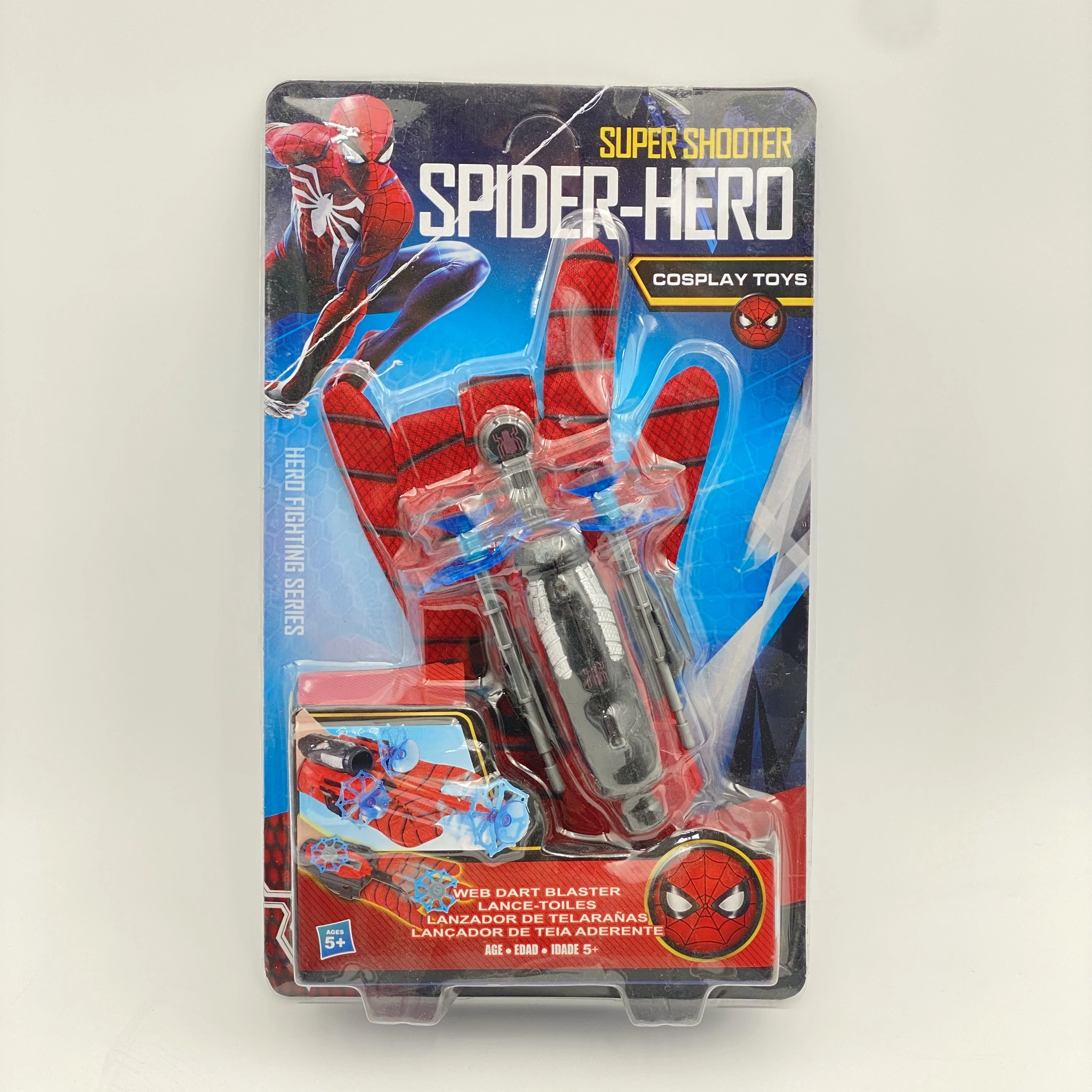 Игровой набор перчаток Spider Hero с веб-ланчером рассрочка