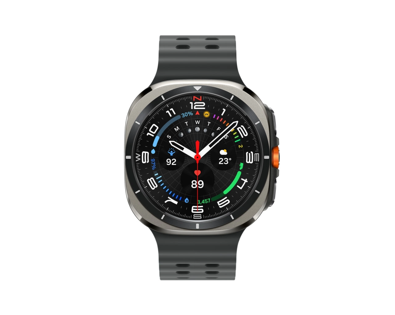 Samsung Galaxy Watch Ultra 47mm Titanium Silver aqlli soati arzon