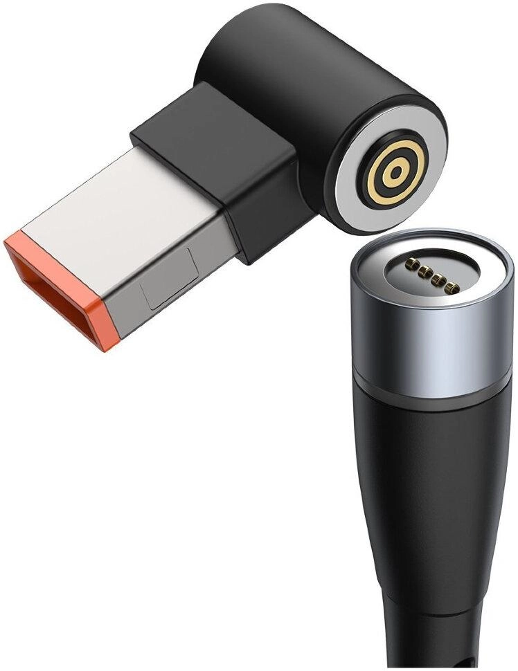 Baseus Zinc Magnetic Series Lenovo Laptop Charging Cable Type-C to DC (Square Port) noutbuk kabeli O'zbekistonda