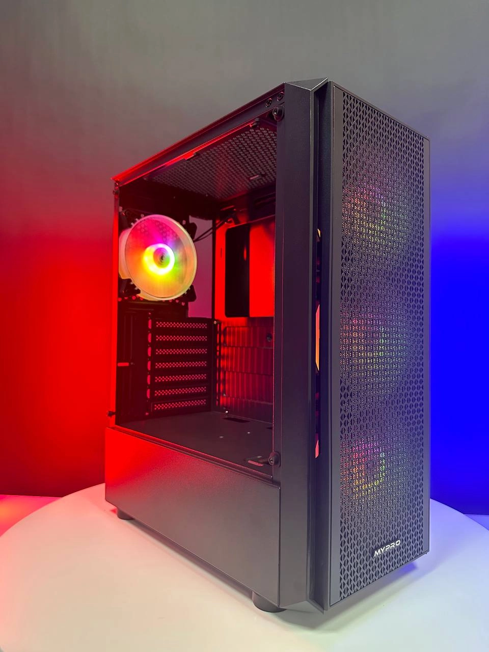 MYPRO GAMING MG 14 TG 4×Fan ARGB BLACK korpusi (NTA9150) sotib olish