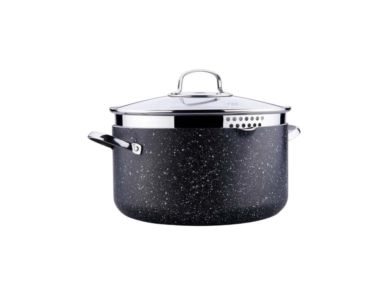 Korkmaz Galaksi 28 sm 8.5 l (A2957) alyuminiy, yopishmaydigan kastryulkasi , Black arzon