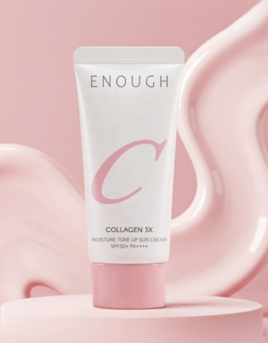 Солнцезащитный крем для лица Enough Collagen 3x SPF50+ купить