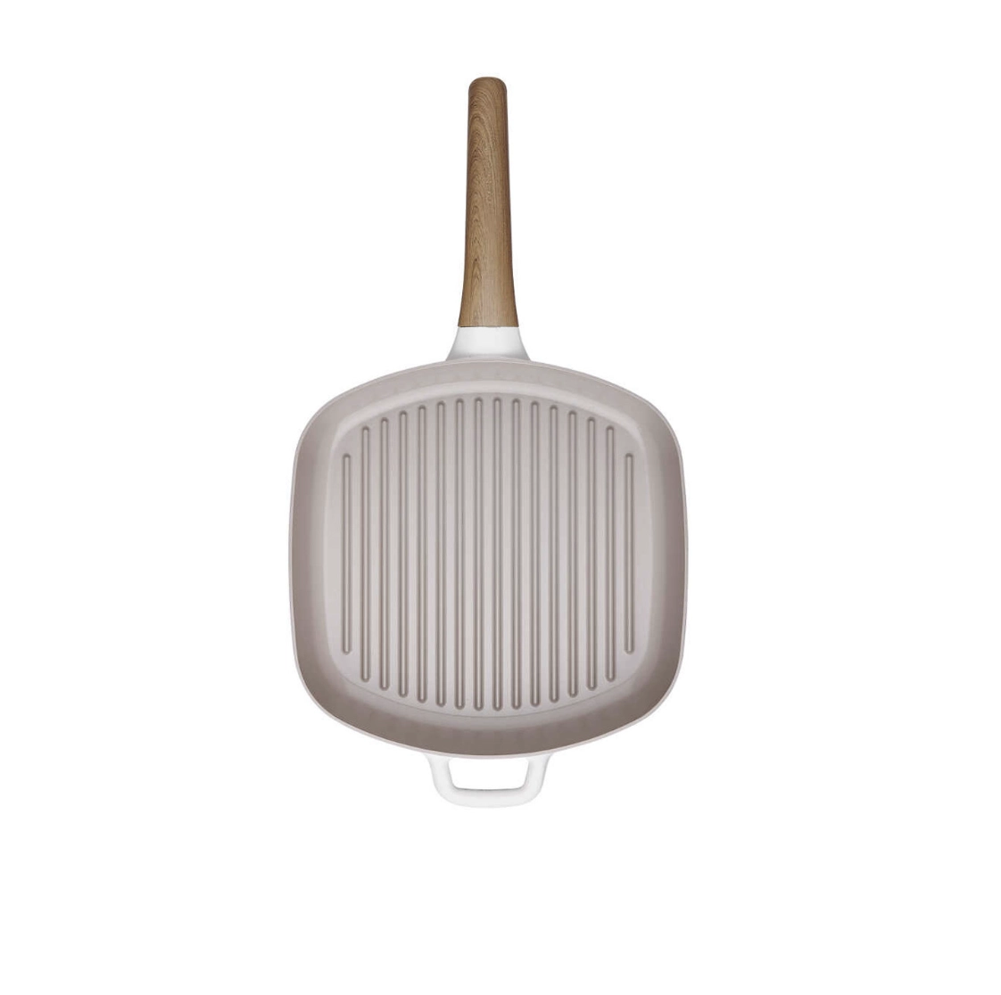 Korkmaz Gusto 28x28 sm (A2985) alyuminiy, yopishmaydigan, grilda pishiriladigan tova, Beige arzon