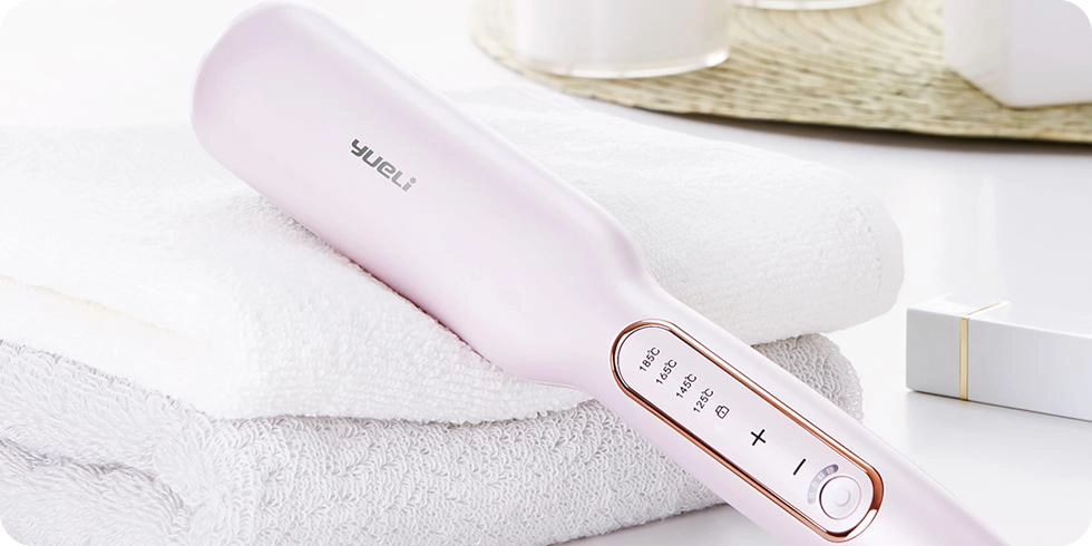 Электрическая расческа Yueli Straight Hair HS-528P (Pink) в Узбекистане