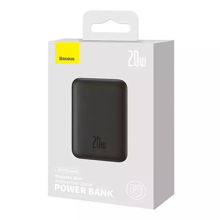Baseus Magnetic Mini Wireless Fast Charge Power Bank 10000mAh 20W tashqi akkumulyatori onlayn