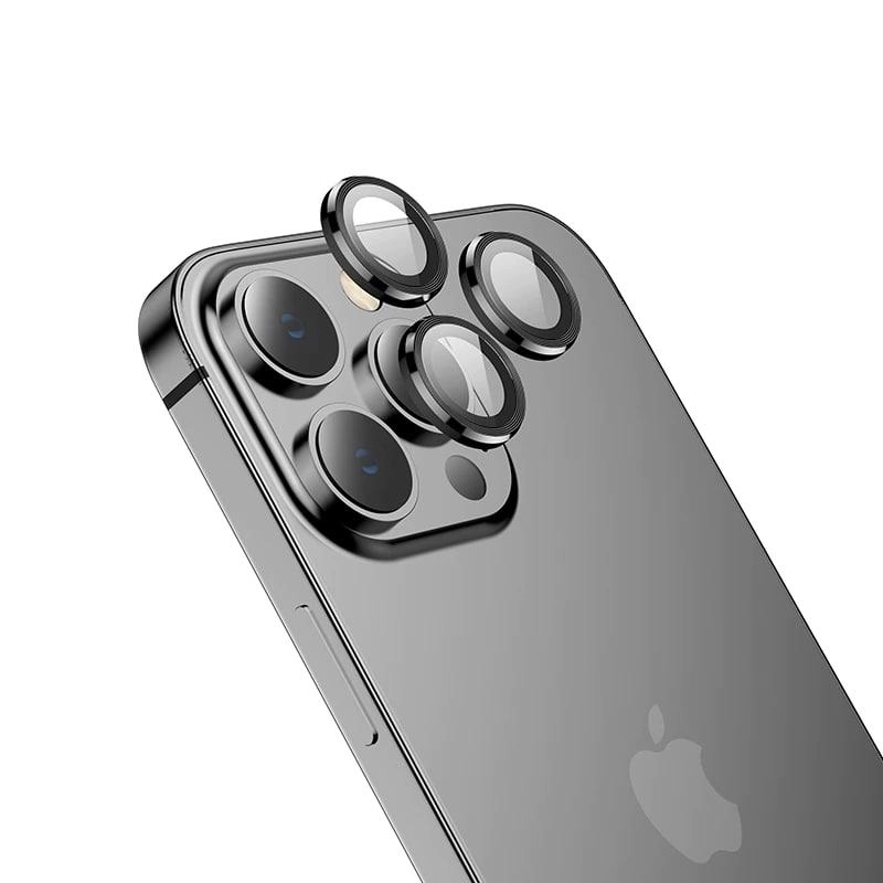 Защитное стекло Samos на камеру для Apple iPhone 13 Pro/ Pro Max (Graphite, Gray, Silver и Gold) в Узбекистане