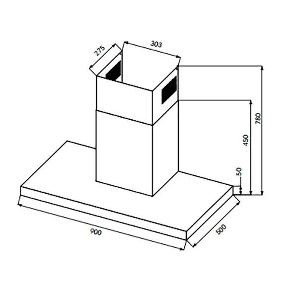 Вытяжка Goodwell GWH-T4390W в Узбекистане