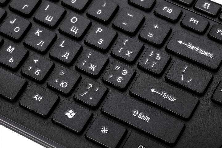 2E KM1020 Slim USB simli klaviaturasi O'zbekistonda