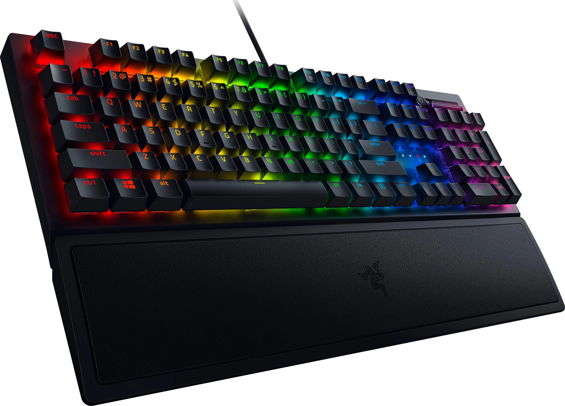 Razer BlackWidow V3 Razer Yellow Switch USB Black Klaviaturasi O'zbekistonda