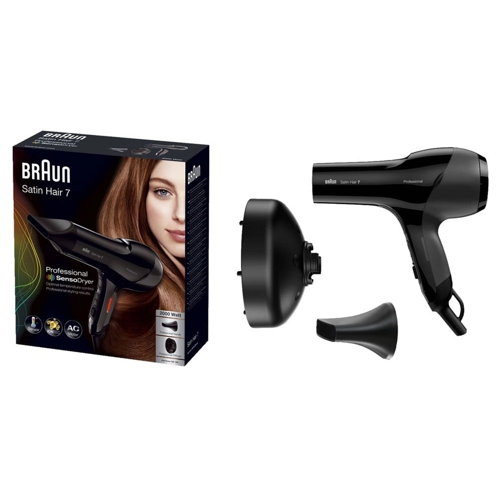Фен Braun Satin Hair 7 SensoDryer IONTEC HD785 Diffuser в Узбекистане