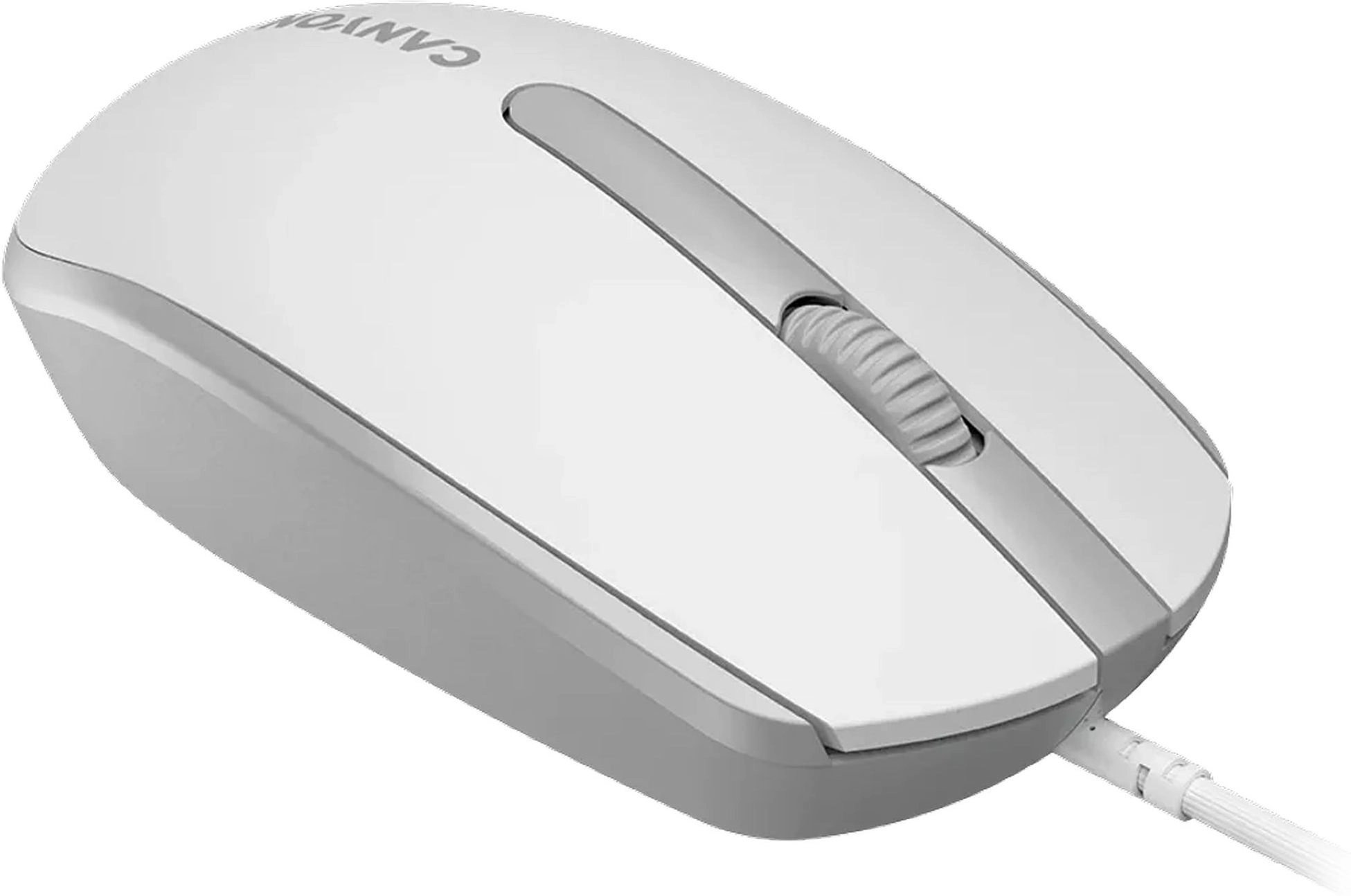 Мышь Canyon M-10 USB White Grey в Узбекистане
