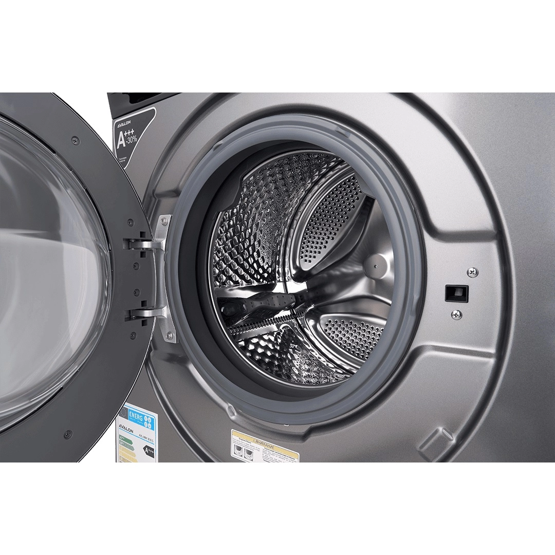 Стиральная машина Avalon AVL-WM 1810 S 8 Кг Серая в Узбекистане