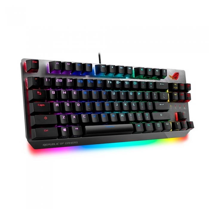 ASUS ROG Strix Scope TKL Deluxe Black USB klaviaturasi arzon