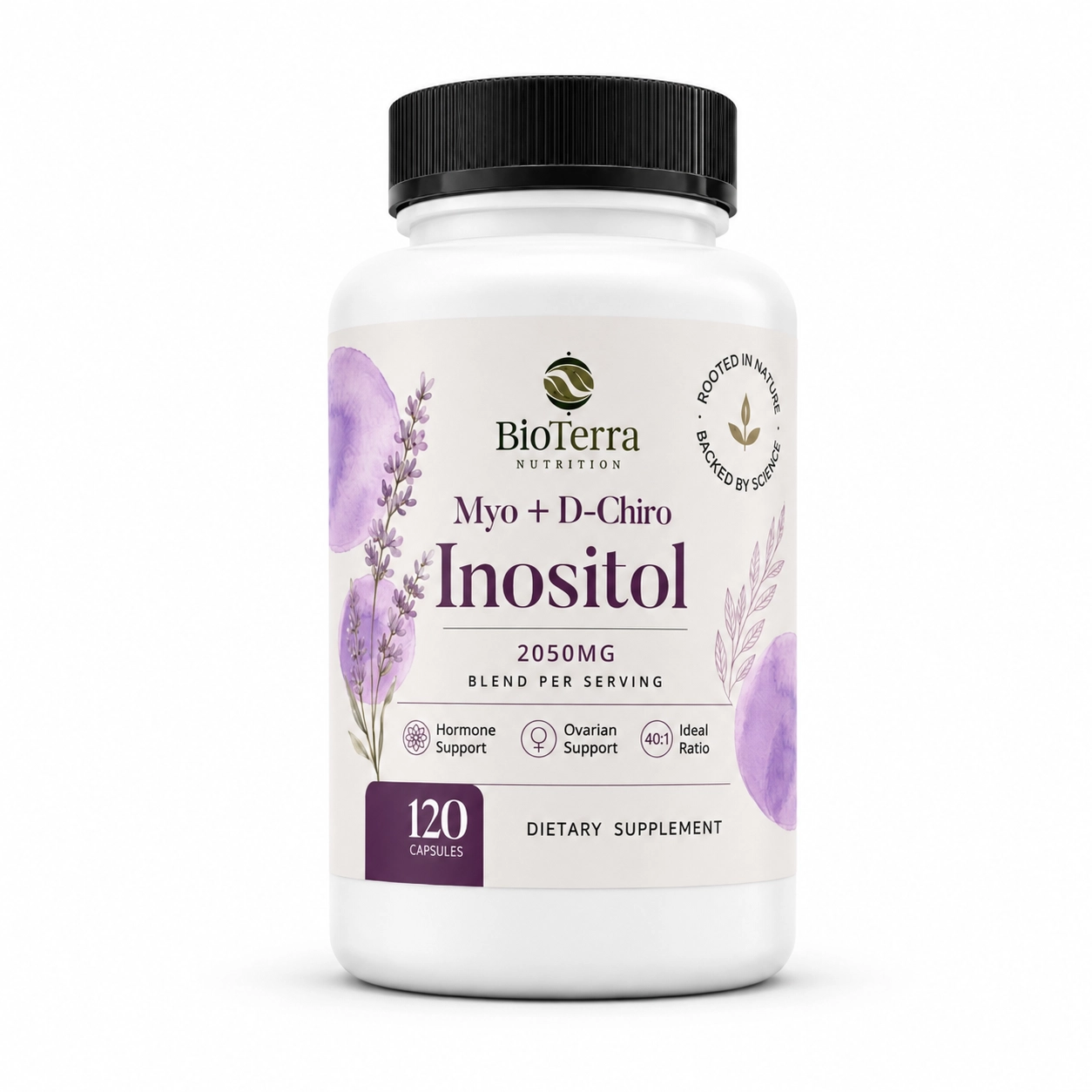 Комплекс для гормонального баланса и фертильности BioTerra Myo + D-Chiro Inositol (40:1) (45889) купить