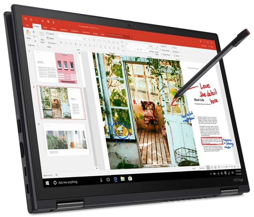 Ноутбук Lenovo ThinkPad X13 Yoga G2 T / Core i5-1135G7 / DDR4 8GB / SSD 256GB / 13.3