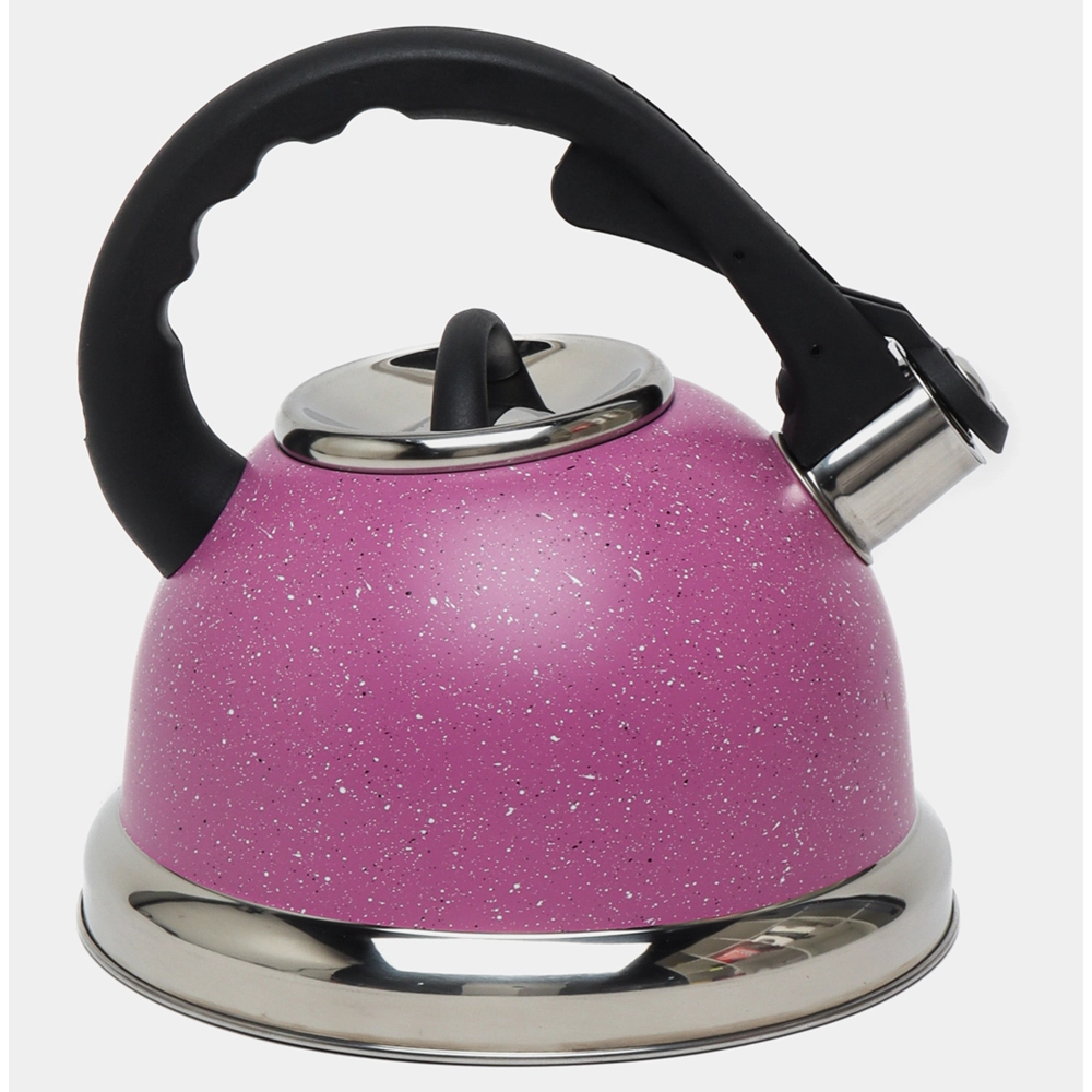 Чайник со свистком Domassi 7575 розовый (3.5Л) купить