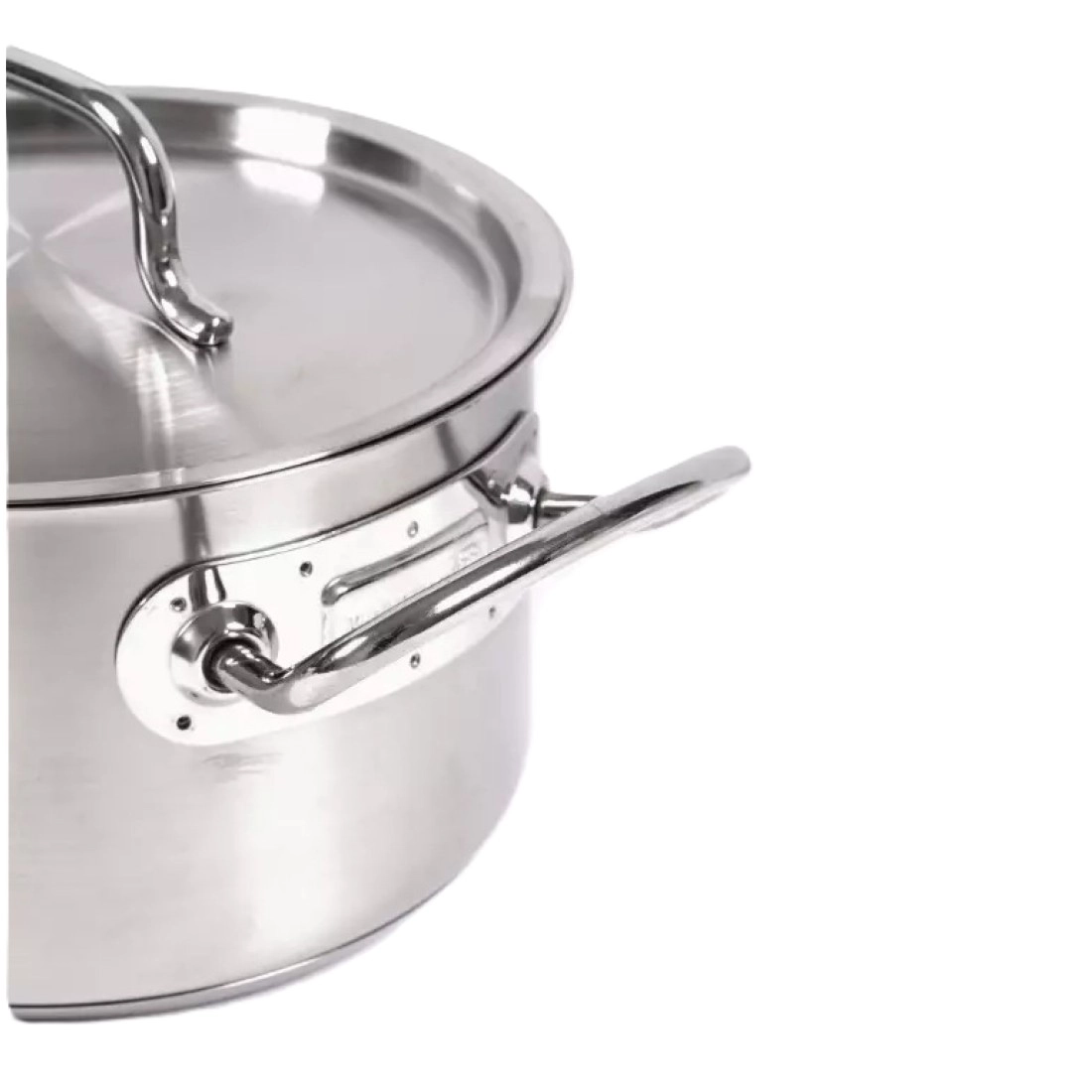 Korkmaz Proline Gastro 32 sm 15 l, zanglamaydigan po‘lat, ko‘p qatlamli kapsulali taglik, kostryulkasi (A2725) , Silver bo'lib to'lash