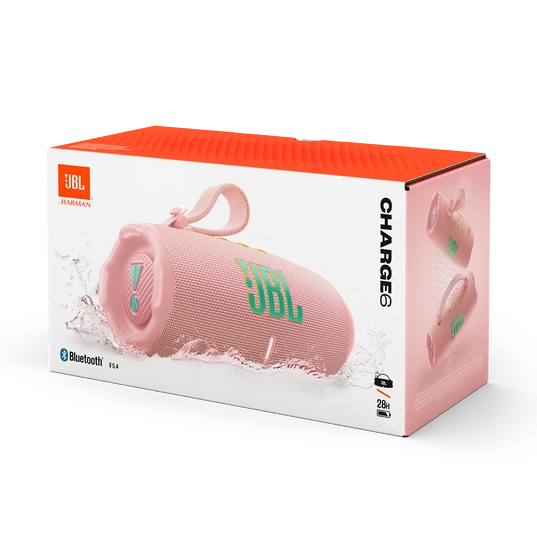 JBL Charge 6 portativ akustikasi , Pink bo'lib to'lash
