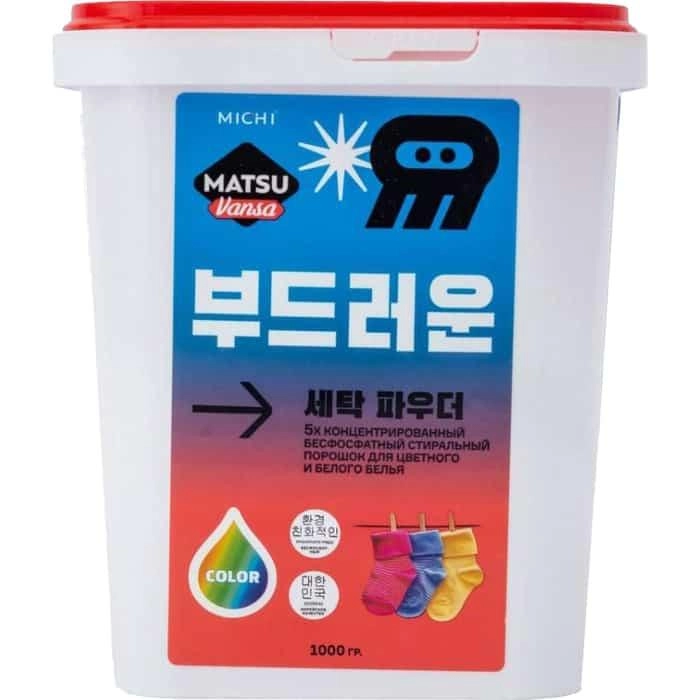 Matsu Vansa 5-x (1 kg) – konsentratsiyalangan fosfatsiz kir yuvish kukuni - rasm №2 Matsu Vansa 5-x (1 kg) – konsentratsiyalangan fosfatsiz kir yuvish kukuni arzon