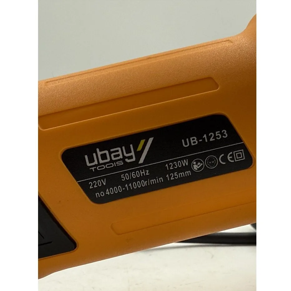 Ubay UB-1253(1-2657) burchakli silliqlash mashinasi onlayn