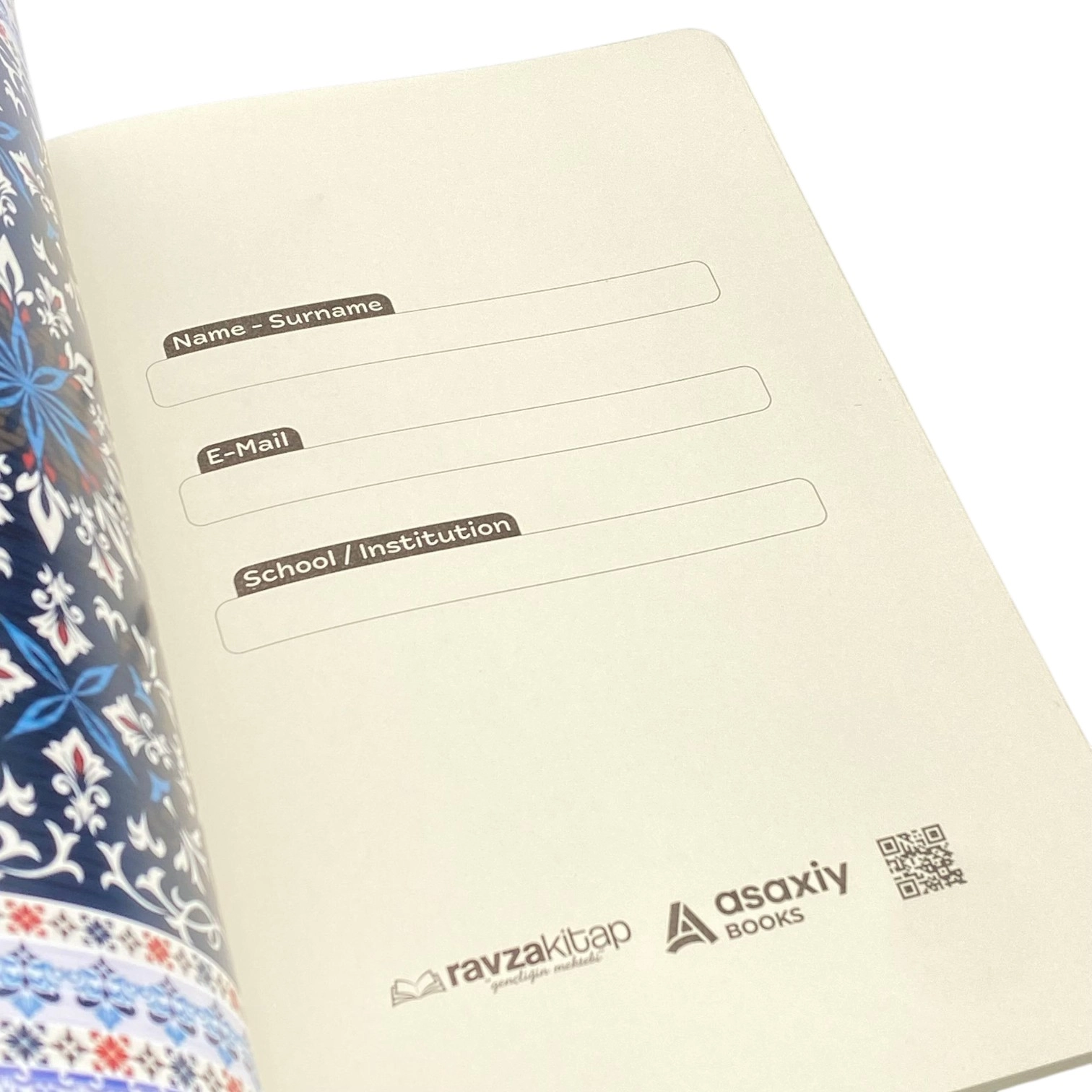 Sharqona naqshli SketchBook (40 varaq) arzon