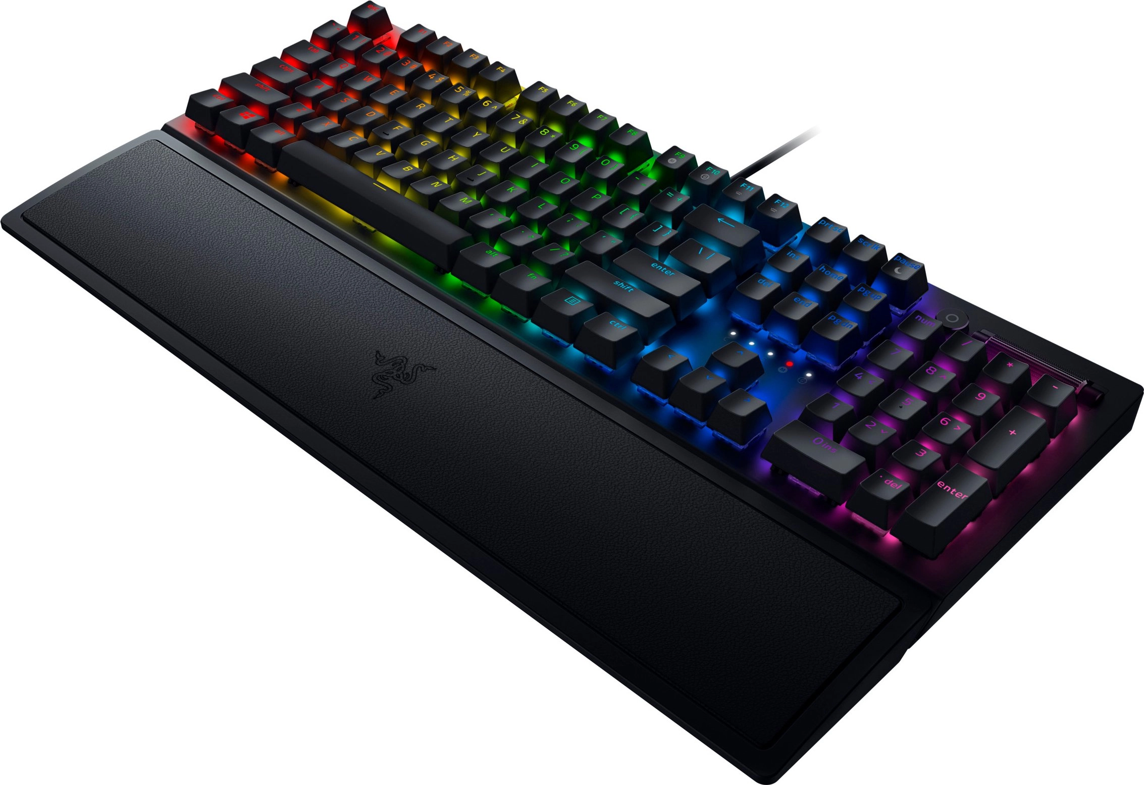 Razer BlackWidow V3 Razer Yellow Switch USB Black Klaviaturasi tez yetkazib berish