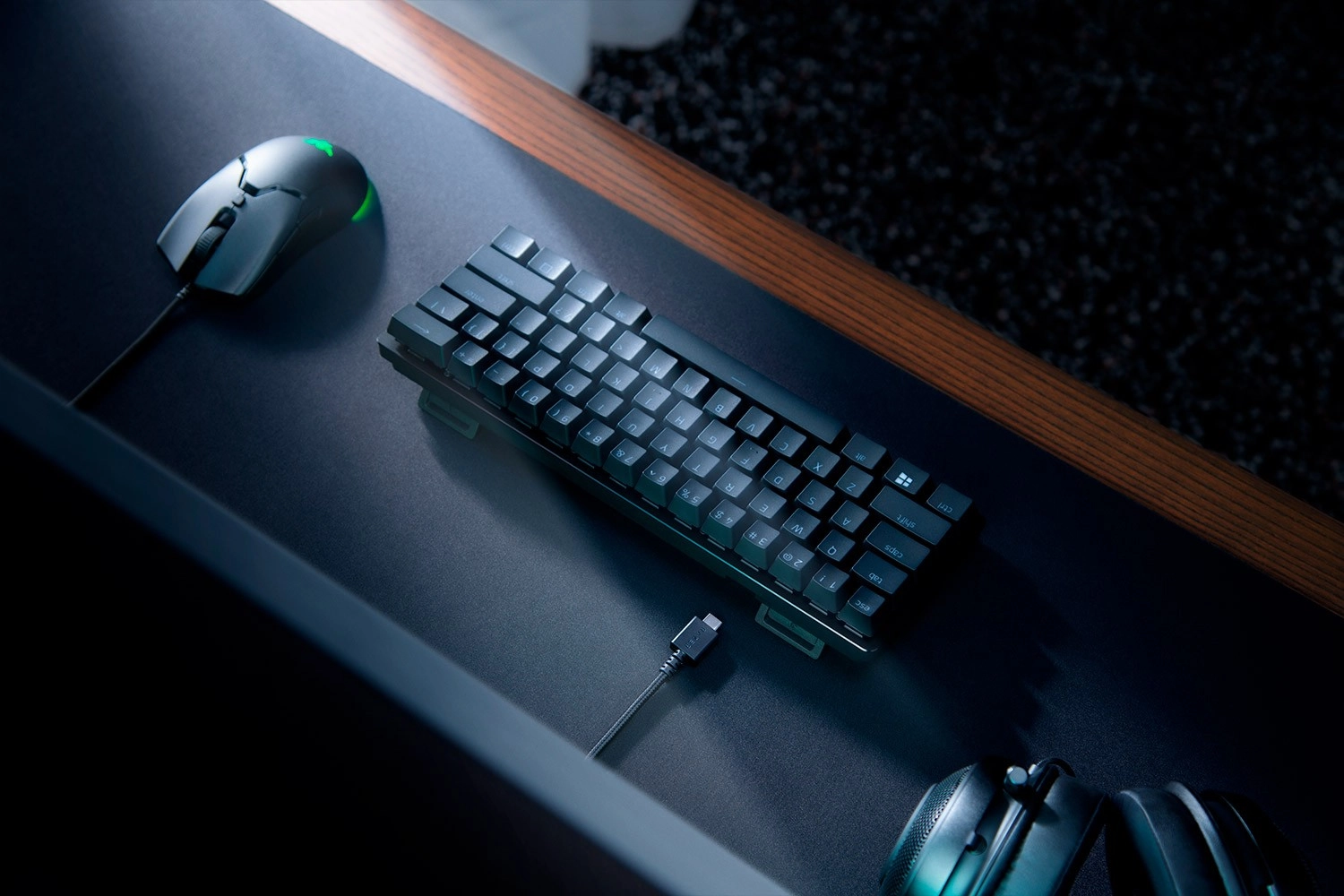 Razer Huntsman Mini Red Switch Black klaviaturasi O'zbekistonda