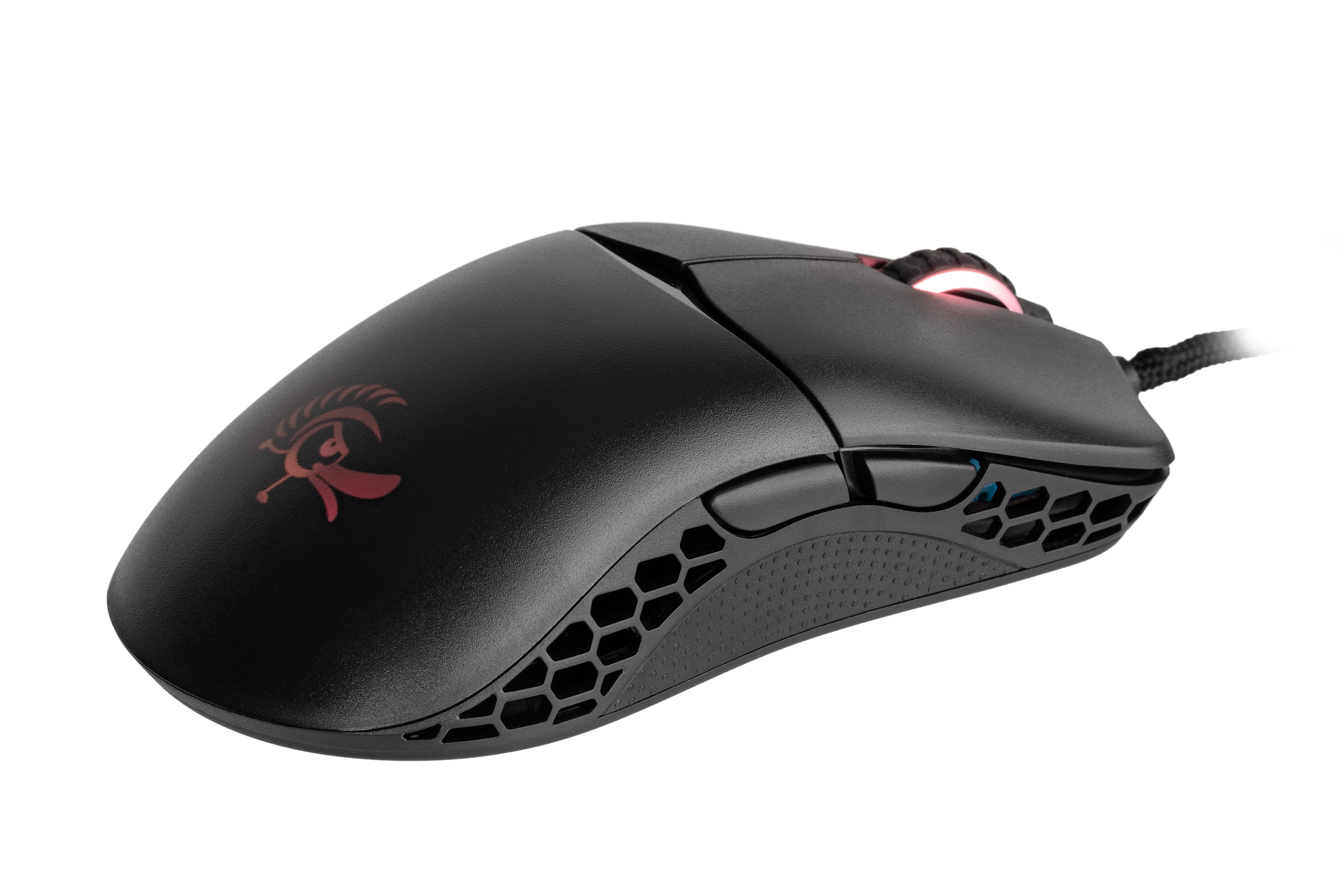 Мышь Ducky Feather Blue Edition RGB Black в Узбекистане