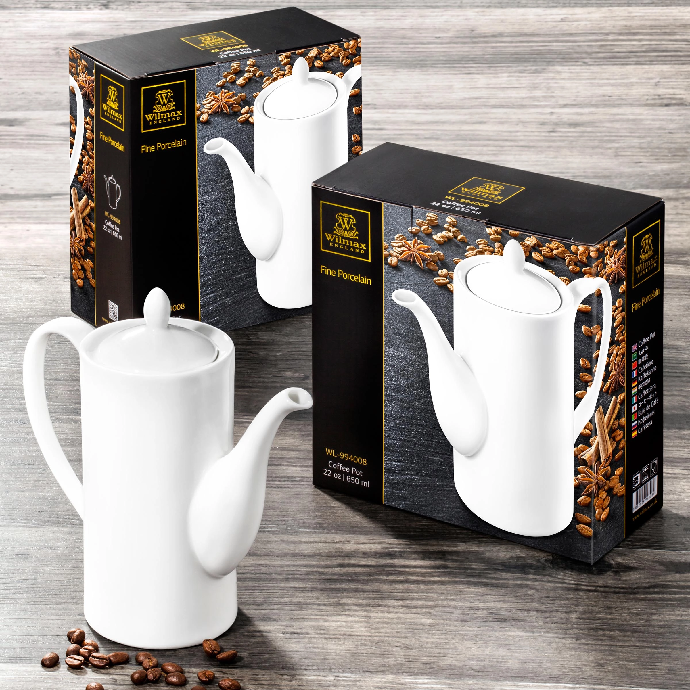 Кофейник Wilmax 650 мл WL‑994008/1C недорого