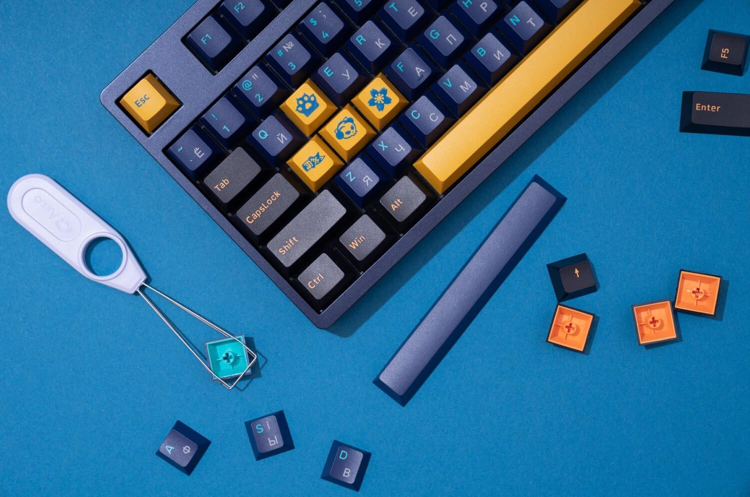 Клавиатура Akko 3087 V2 DS Horizon CS Lavender Purple в Узбекистане