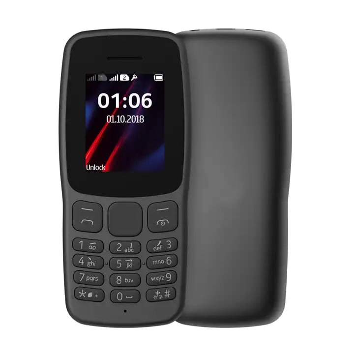 Nokia 106 Dual Sim Black (Xitoy) telefoni O'zbekistonda