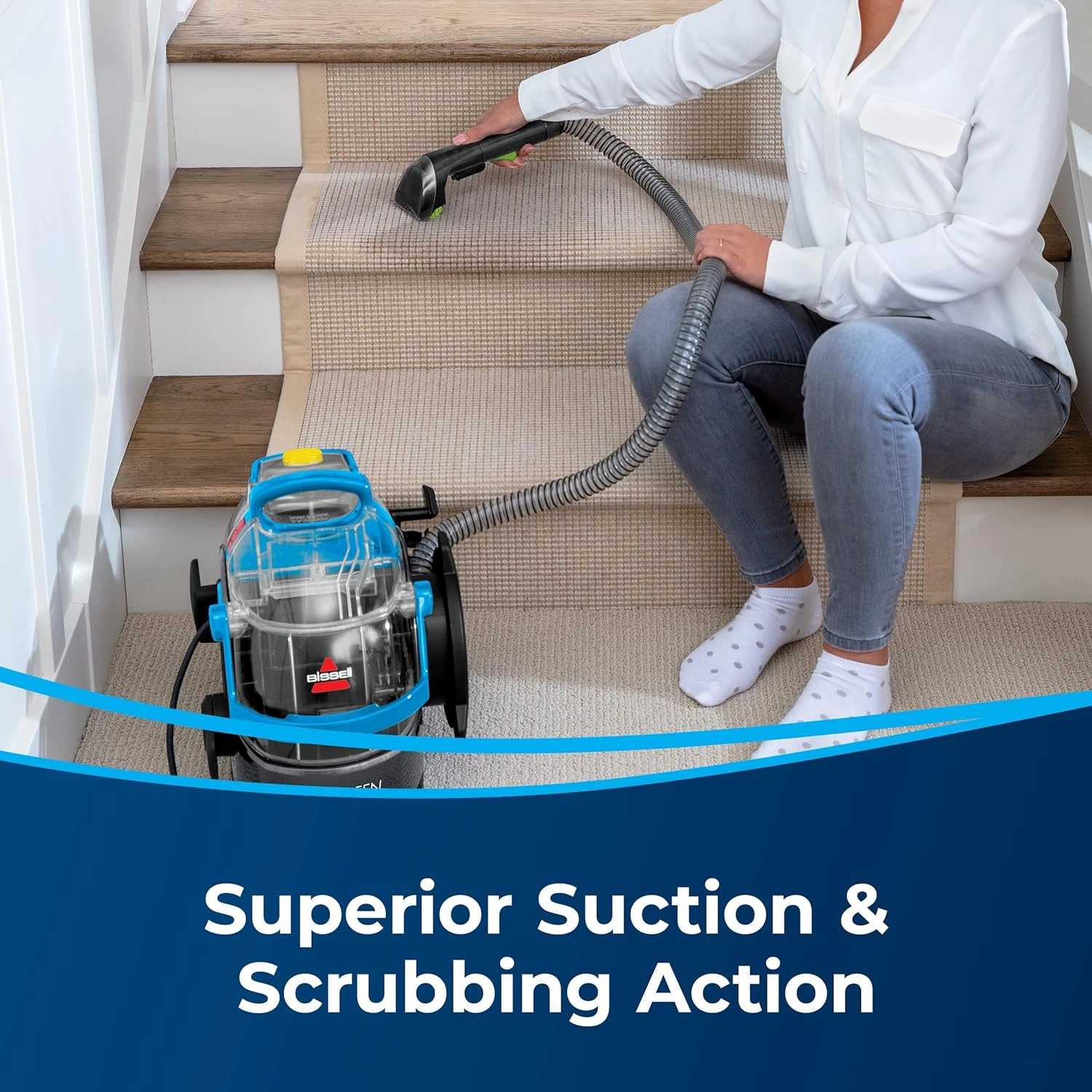 Моющий пылесос Bissell Spotclean Pro AntiBac 3386E O'zbekistonda