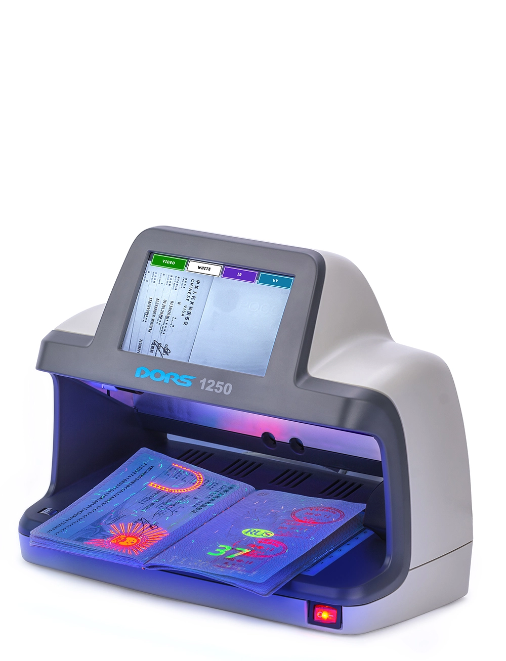 Banknotlarni ko‘rish uchun universal detektor DORS 1250 PRO O'zbekistonda