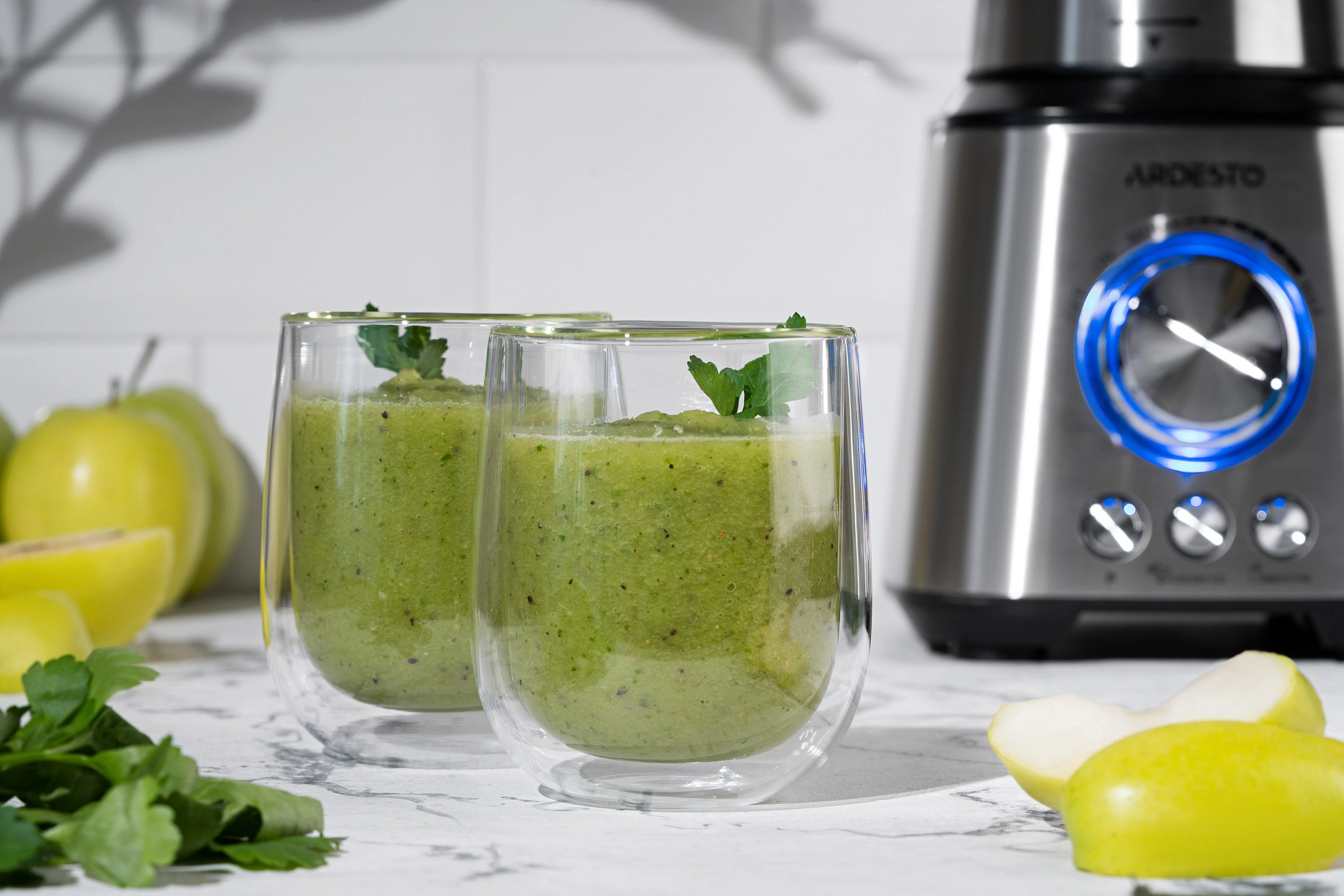 Ikki qavatli ARDESTO stakanlar to‘plami 250 ml (AR2625G) O'zbekistonda