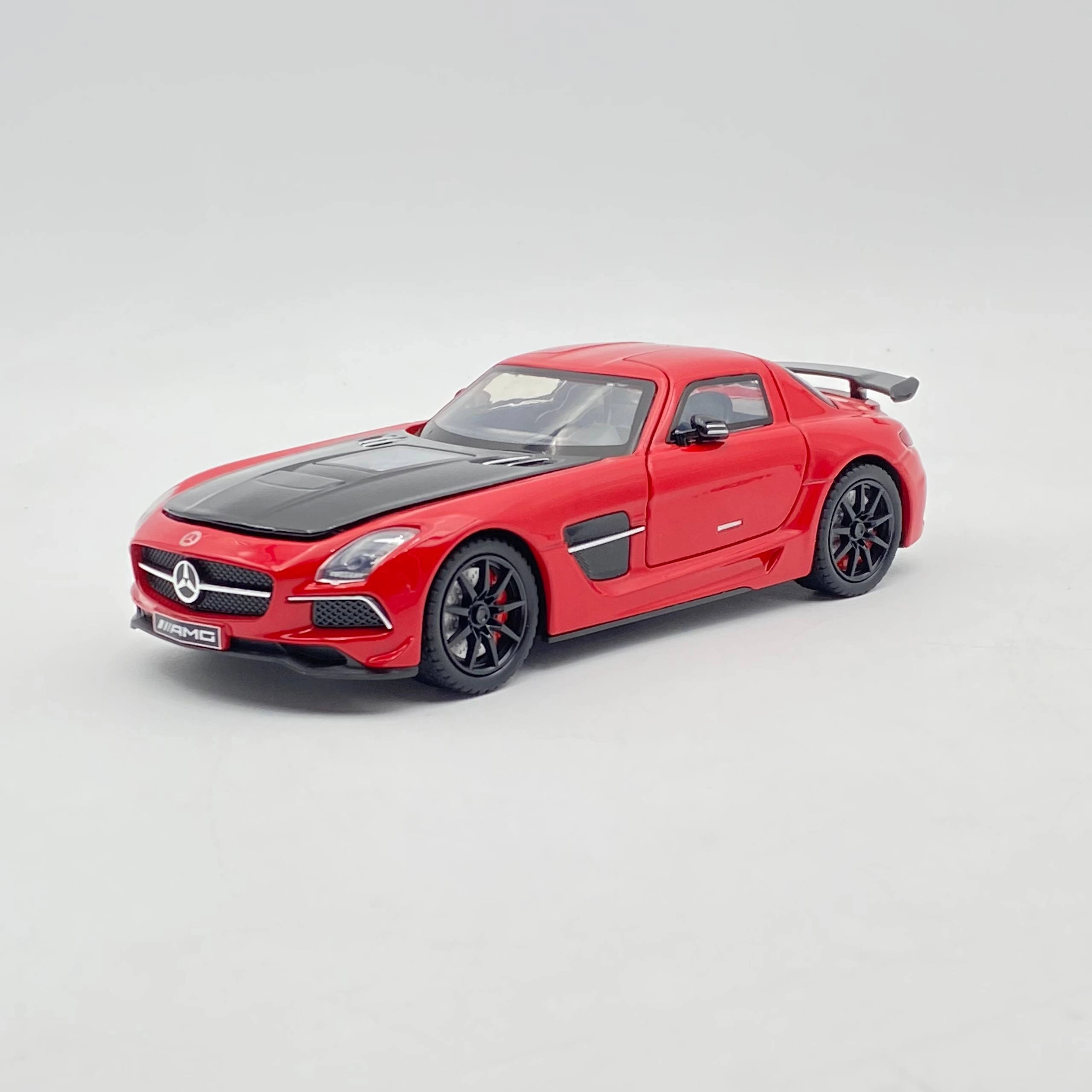 Mercedes SLS AMG qizil o'yinchoq mashina modeli sotib olish