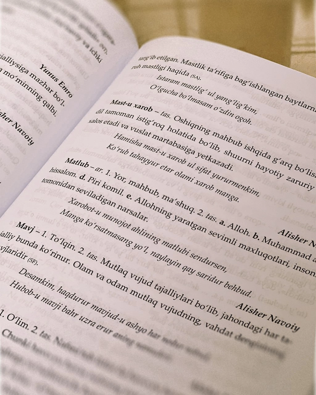 Odiljon Avaznazarov: Mumtoz adabiyot namunalari uchun tasavvuf lug'ati onlayn