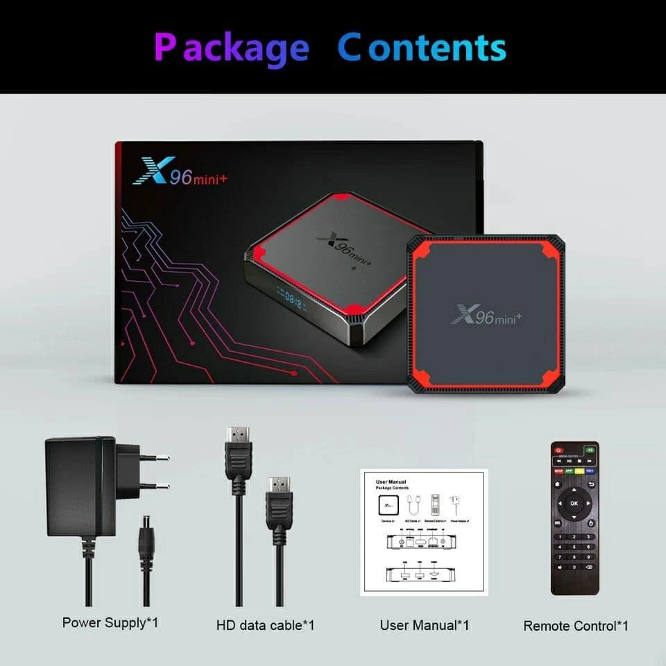 X96 Mini+ 2/16 GB Smart TV pristavkasi bo'lib to'lash
