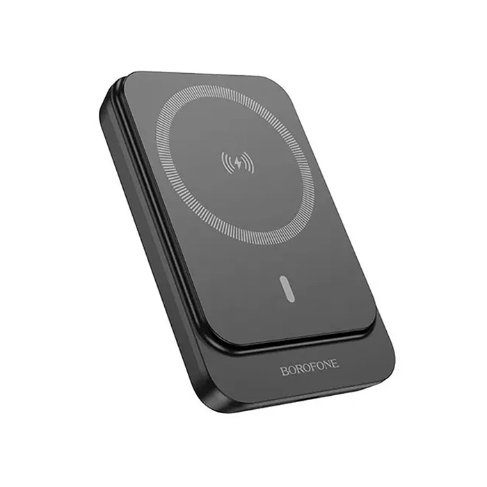 Внешний аккумулятор Powerbank с беспроводной зарядкой Borofone BJ63A 10000мАч черный - фото №1 Внешний аккумулятор Powerbank с беспроводной зарядкой Borofone BJ63A 10000мАч черный купить