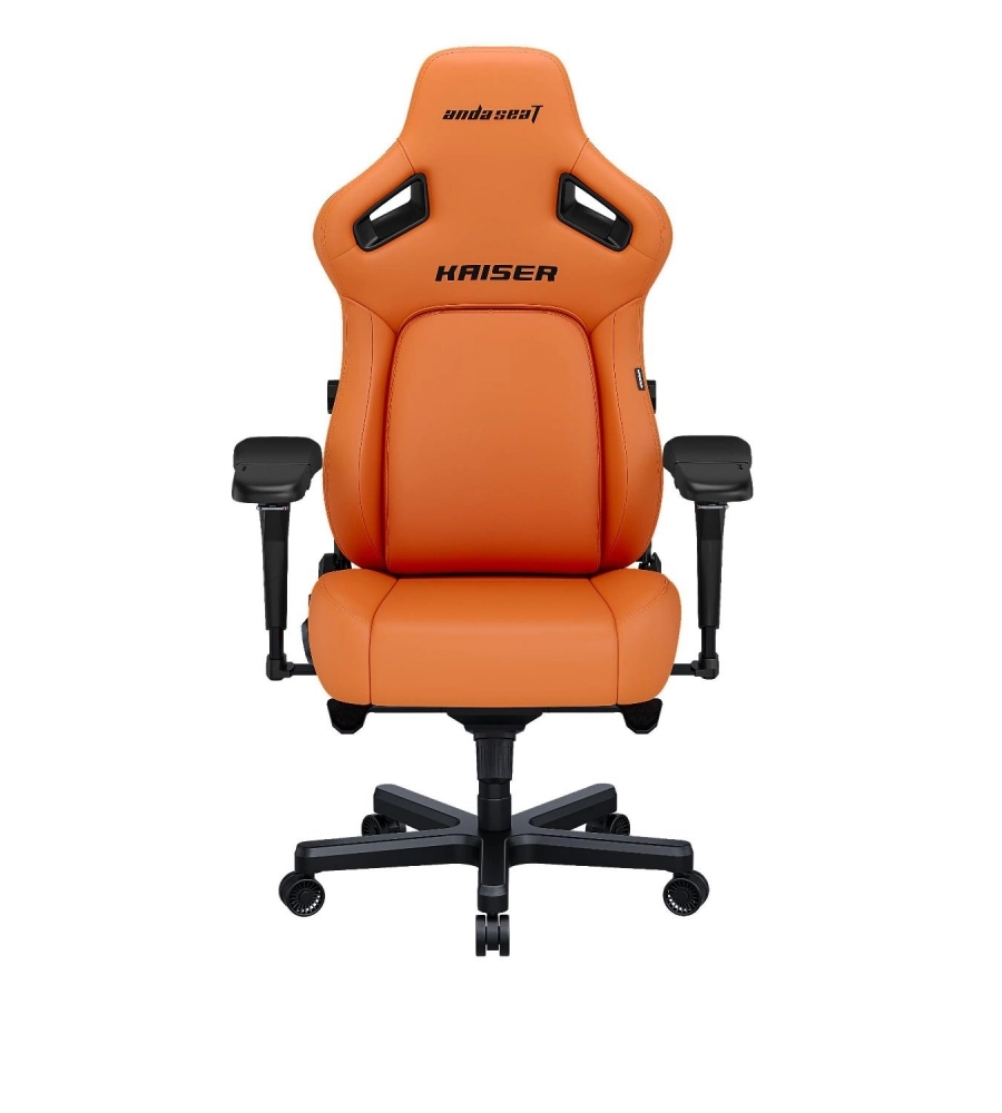 Игровое кресло Anda Seat Kaiser 4 Size L Orange Premium PVC в Узбекистане
