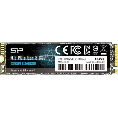 SSD Silicon Power 512GB A60 M.2 NVMe купить
