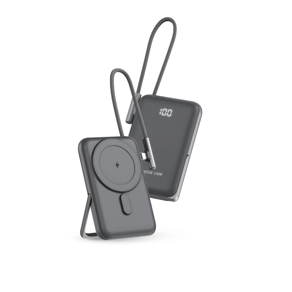 Внешний аккумулятор Green Lion Monte Carlo MagSafe 10000mAh чёрный купить