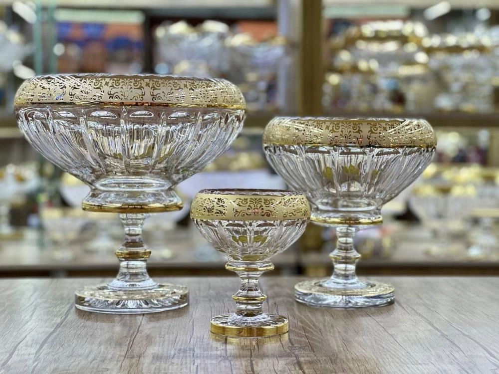 Набор фруктовниц из хрусталя TOMY (12 предметов) онлайн